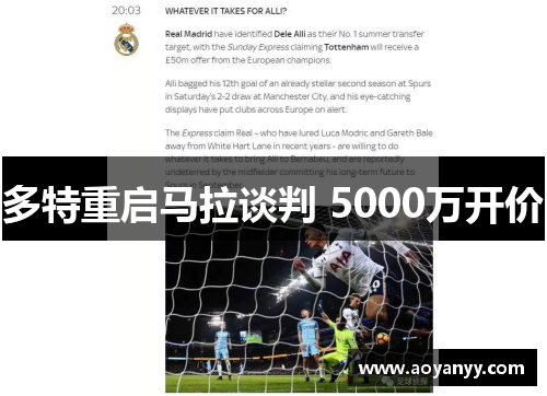 多特重启马拉谈判 5000万开价